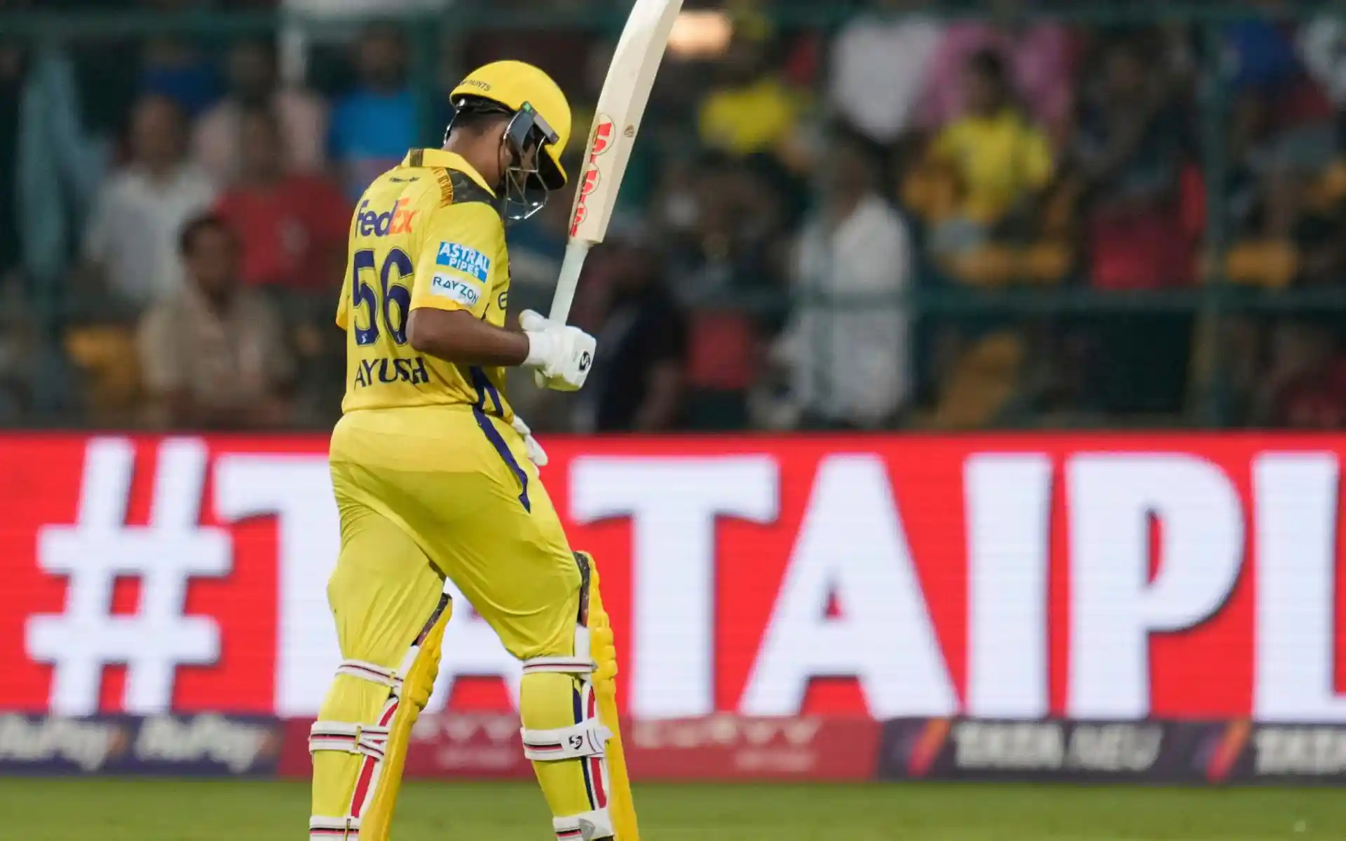 Heartbreak! CSK Prodigy Ayush Mhatre Falls In Nervous 90s vs RCB At Chinnaswamy
